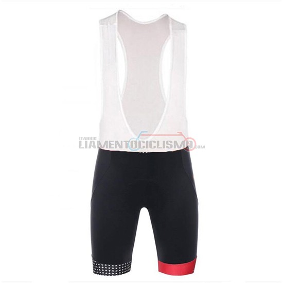 Abbigliamento Ciclismo Tour de Suisse Helvetia Manica Corta 2018 Nero Rosso